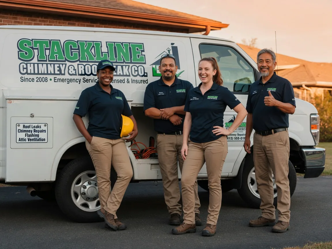 Chimney flashing repair company in Unicoi, TN